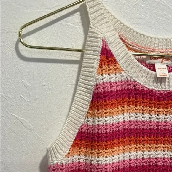 Cat and Jack Striped Knit Tank Top - Picture 3 of 5